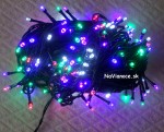 farebné vianočné osvetlenie na stromček LED
